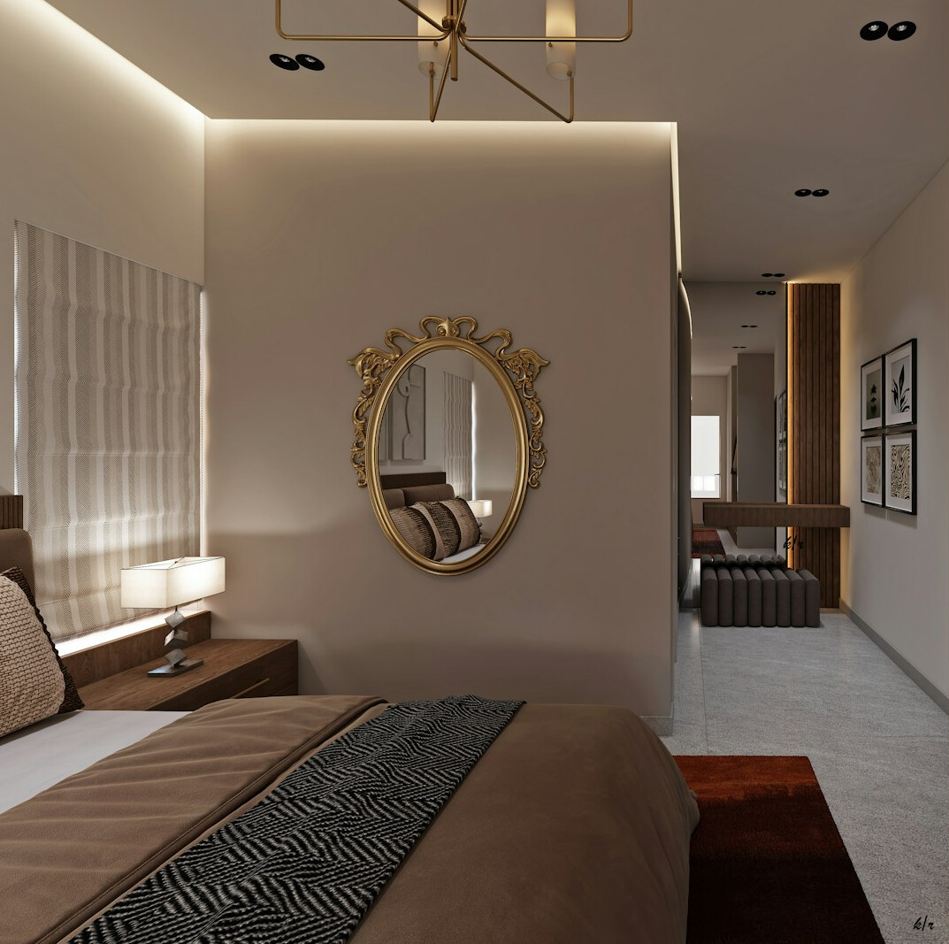 celebrity villa interior bedroom