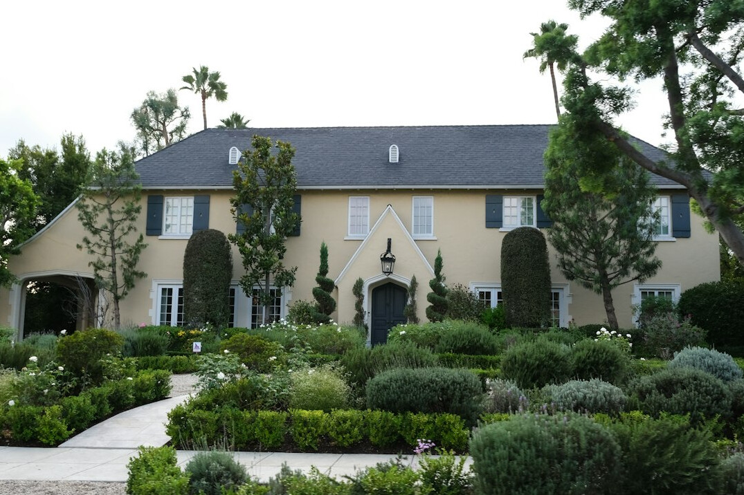 celebrity home exterior
